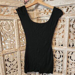 Are You Am I scoop back bodysuit in black, in great condition Size S